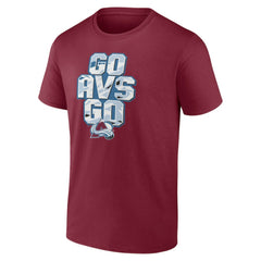 NHL Colorado Avalanche Fanatics Local T-Shirt - Burgundy