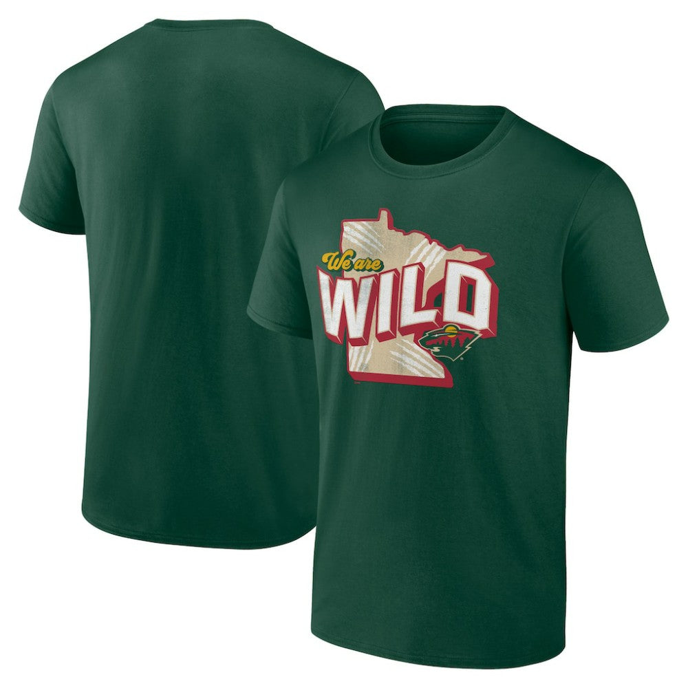 NHL Minnesota Wild Fanatics Local T-Shirt - Green