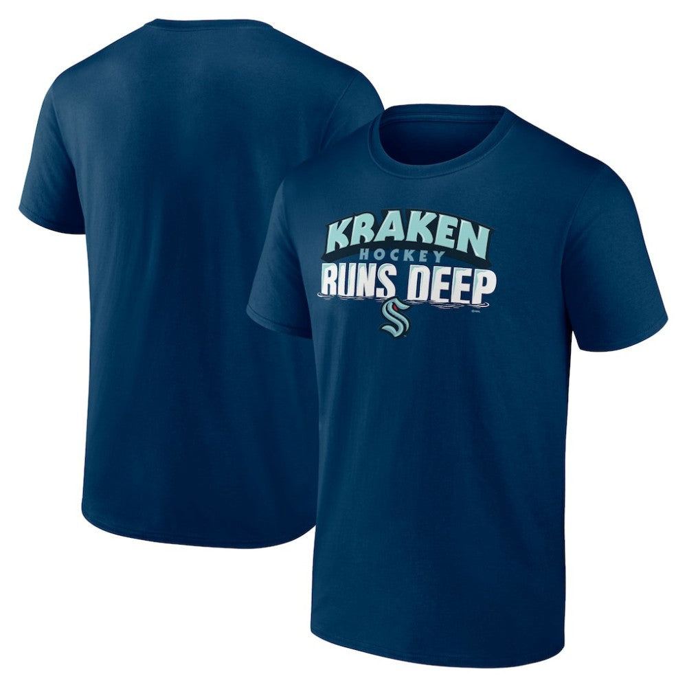 NHL Seattle Kraken Fanatics Local T-Shirt - Deep Sea Blue