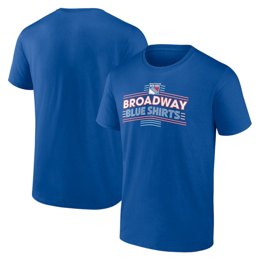 NHL New York Rangers Fanatics Local Domain T-Shirt - Blue