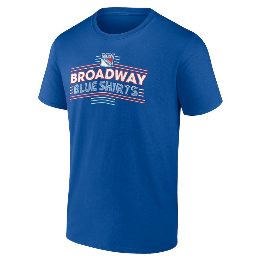 NHL New York Rangers Fanatics Local Domain T-Shirt - Blue