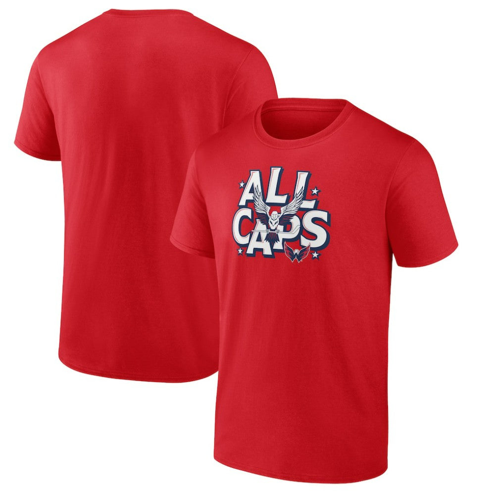 NHL Washington Capitals Fanatics Local Domain T-Shirt - Red