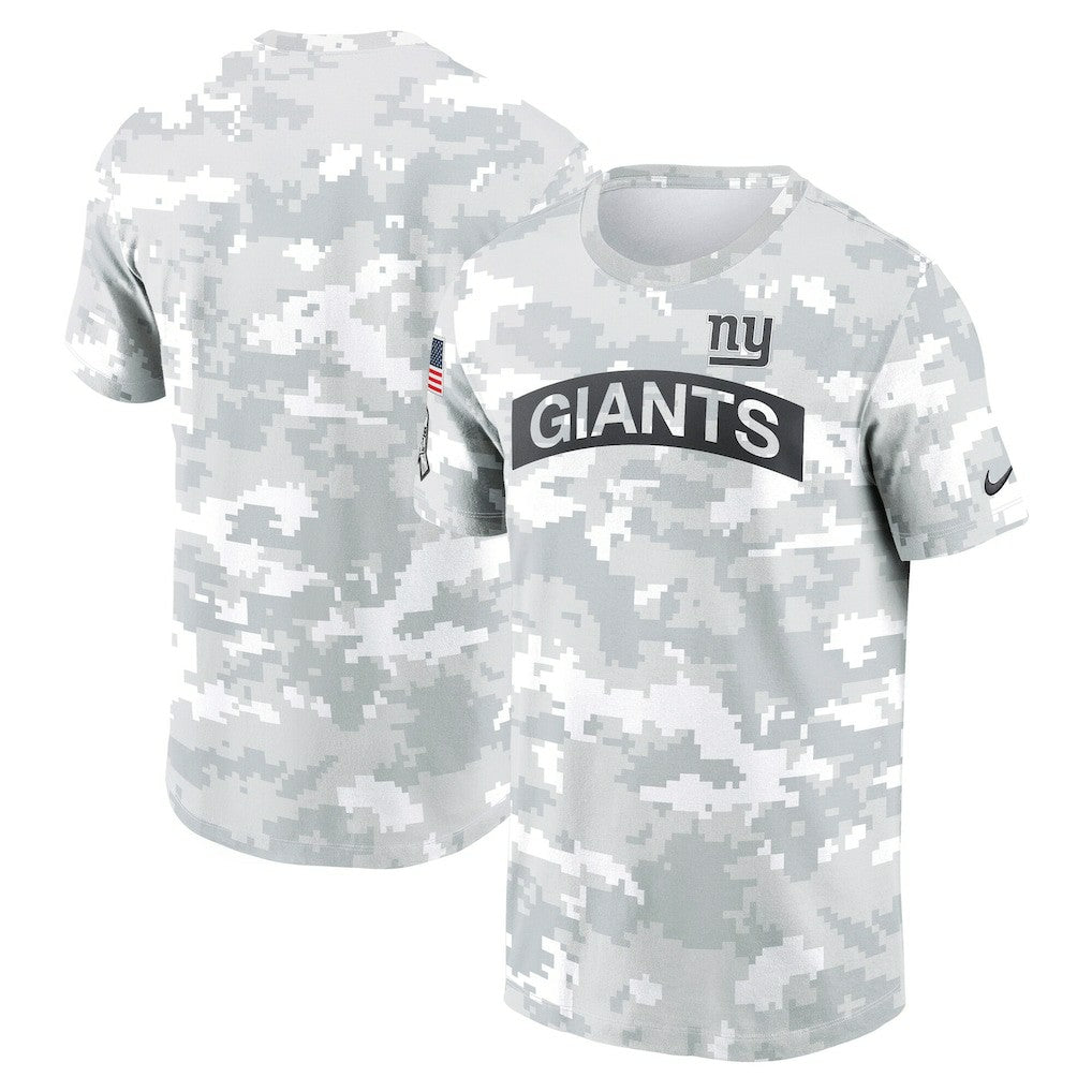 New York Giants 2024 Salute To Service Performance T-Shirt Arctic Camo