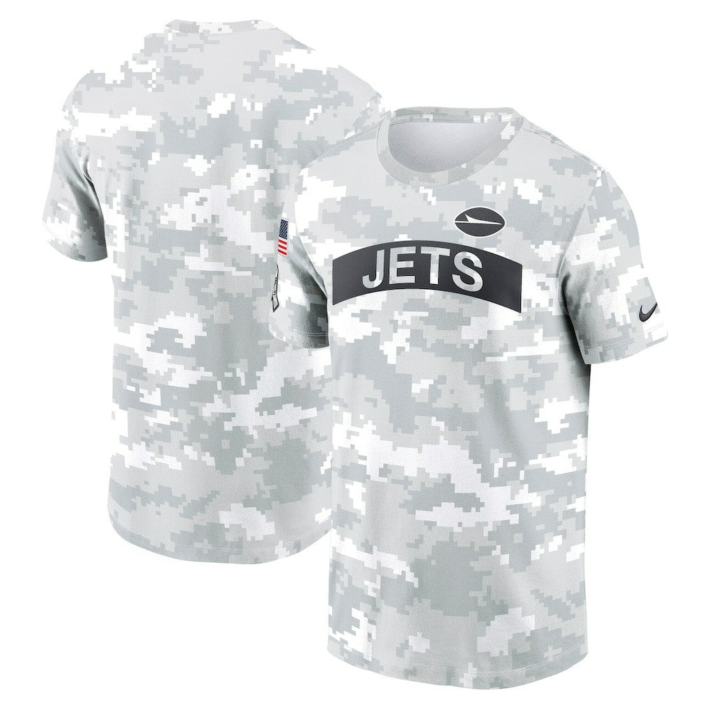 New York Jets 2024 Salute To Service Performance T-Shirt Arctic Camo