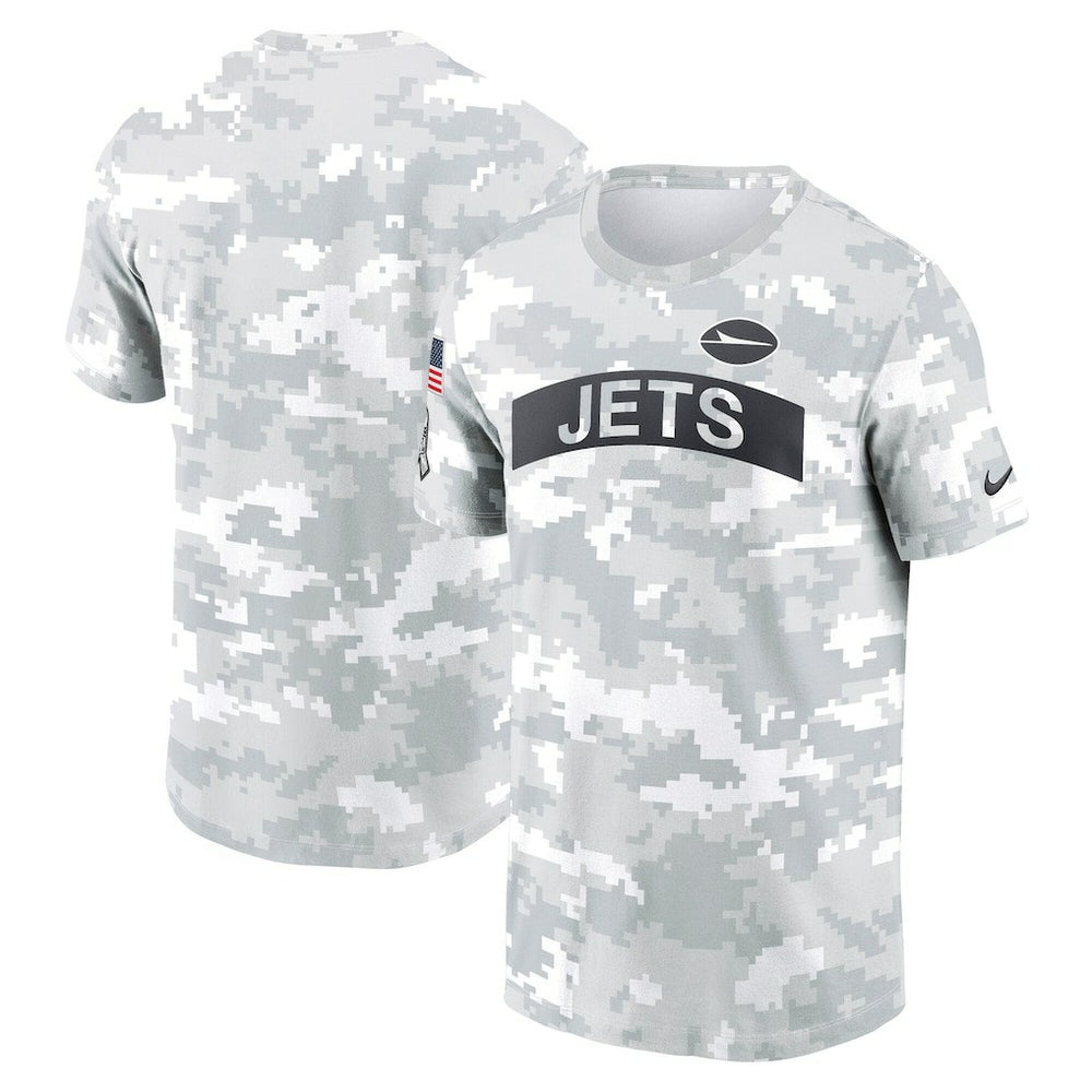 New York Jets 2024 Salute To Service Performance T-Shirt Arctic Camo
