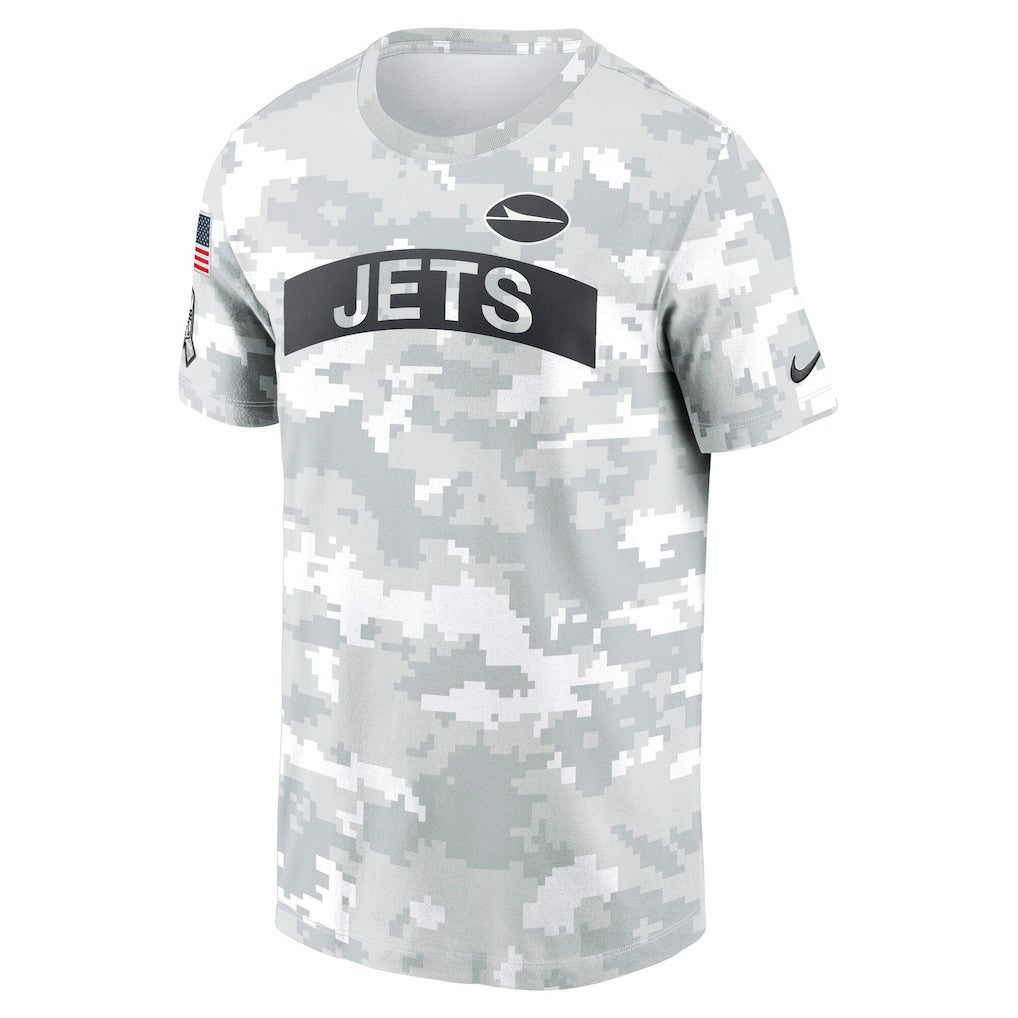 New York Jets 2024 Salute To Service Performance T-Shirt Arctic Camo