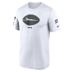 New York Jets 2024 Salute To Service Legend Performance T-Shirt White