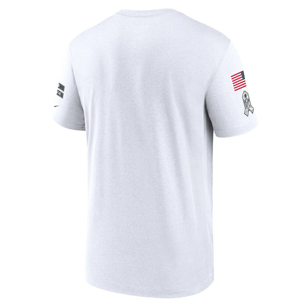 New York Jets 2024 Salute To Service Legend Performance T-Shirt White