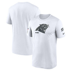 Carolina Panthers 2024 Salute To Service Legend Performance T-Shirt White