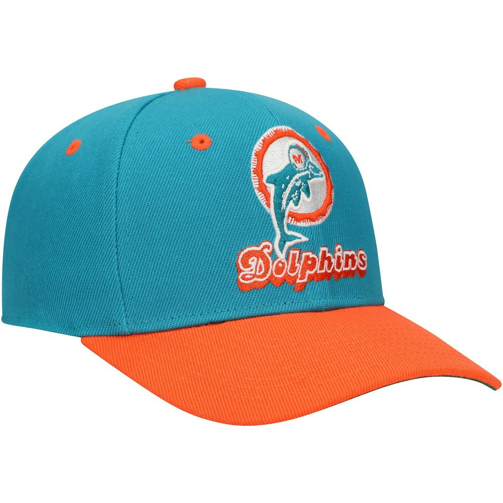 Miami Dolphins Youth All In 2.0 Adjustable Hat Aqua