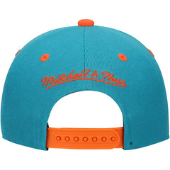 Miami Dolphins Youth All In 2.0 Adjustable Hat Aqua