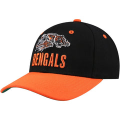 Cincinnati Bengals Youth All In 2.0 Adjustable Hat Black