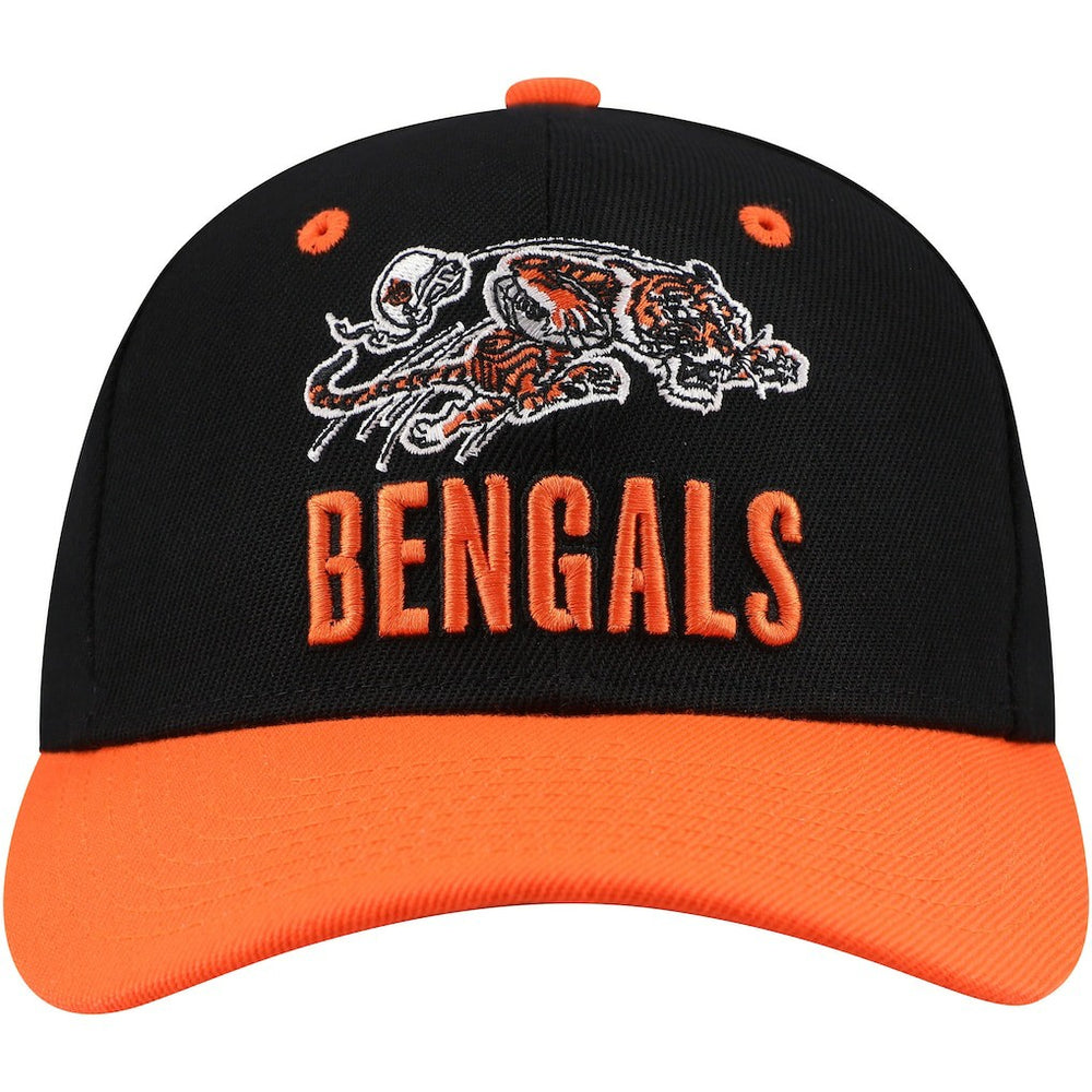 Cincinnati Bengals Youth All In 2.0 Adjustable Hat Black