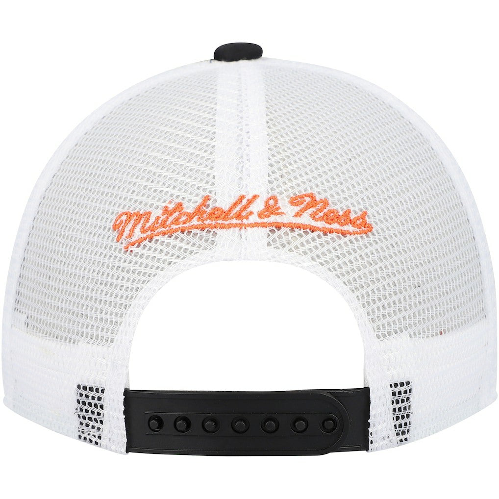 Cincinnati Bengals Youth Stripe Trucker Adjustable Hat Black