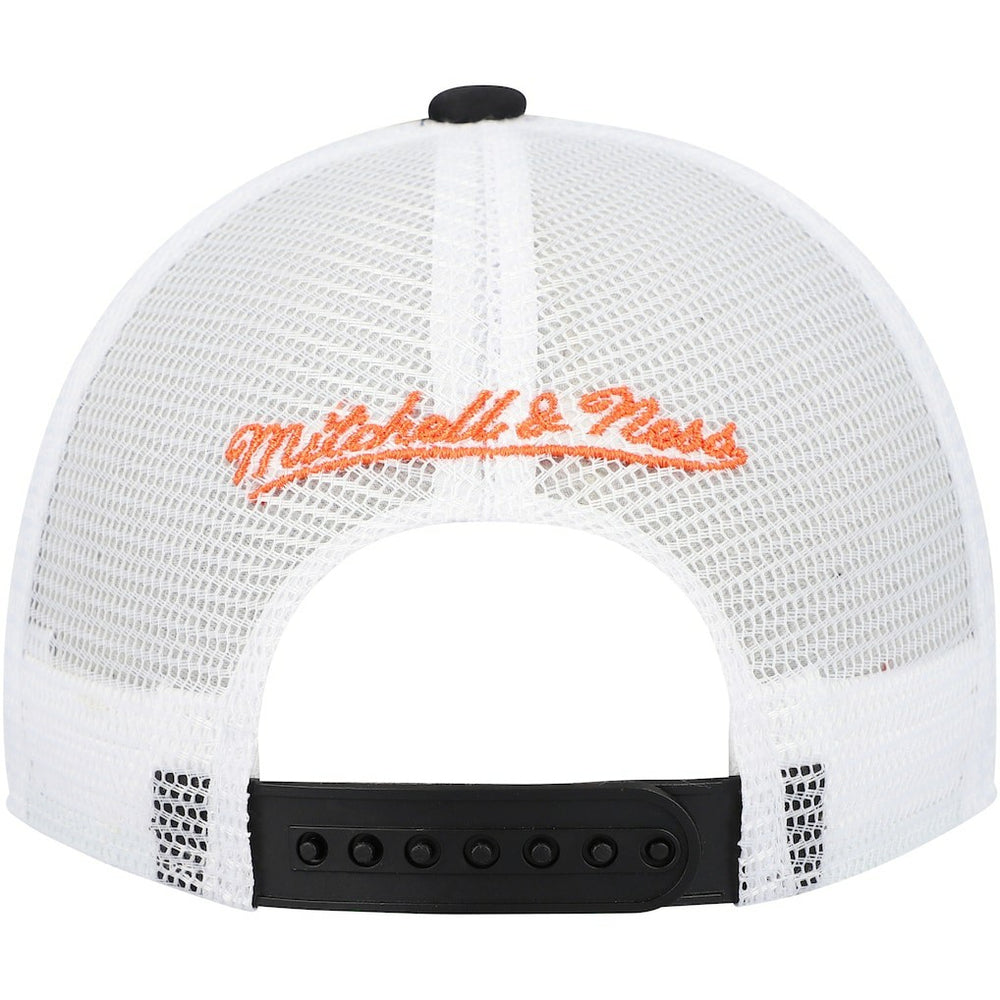 Cincinnati Bengals Youth Stripe Trucker Adjustable Hat Black