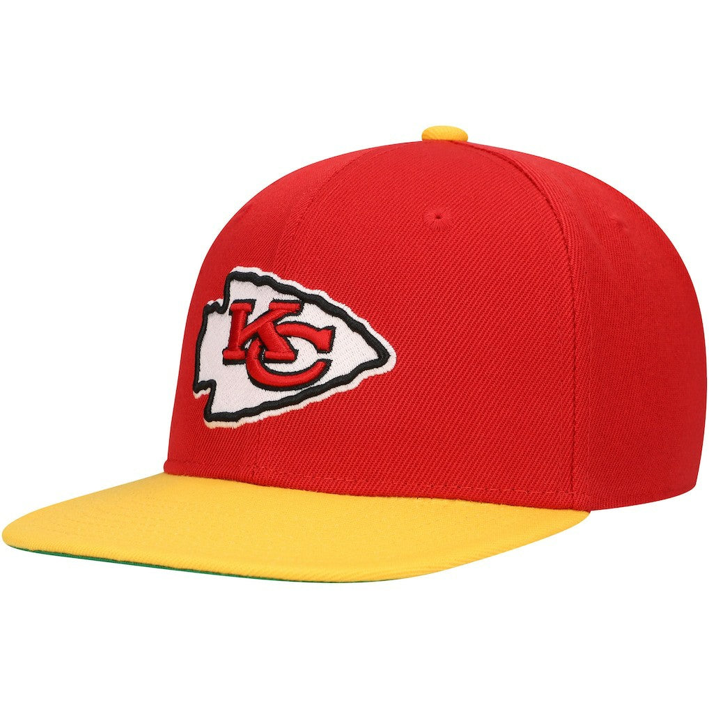 Kansas City Chiefs Youth Team Two-Tone Snapback Hat Red