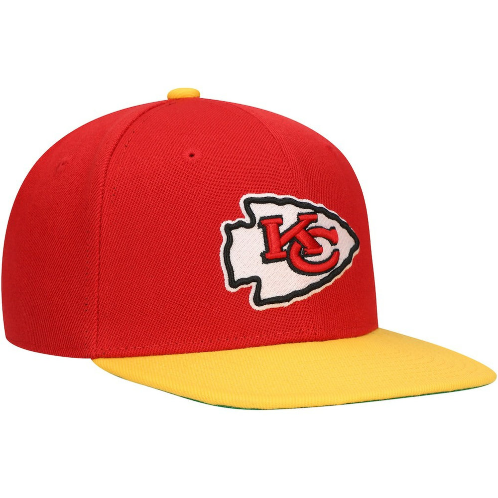 Kansas City Chiefs Youth Team Two-Tone Snapback Hat Red