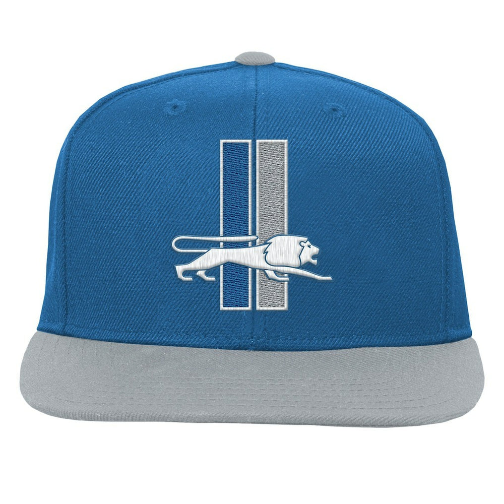 Detroit Lions Youth Team Two-Tone Snapback Hat Blue