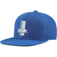 Detroit Lions Youth Gridiron Classics Ground Snapback Hat Blue
