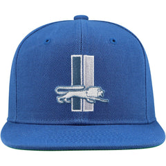 Detroit Lions Youth Gridiron Classics Ground Snapback Hat Blue