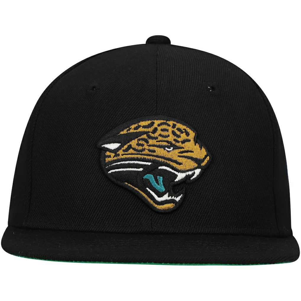 Jacksonville Jaguars Youth Gridiron Classics Ground Snapback Hat Black