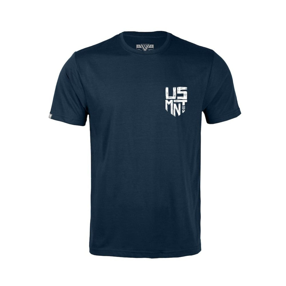 USMNT Levelwear Youth Little Richmond Scribble T-Shirt Navy