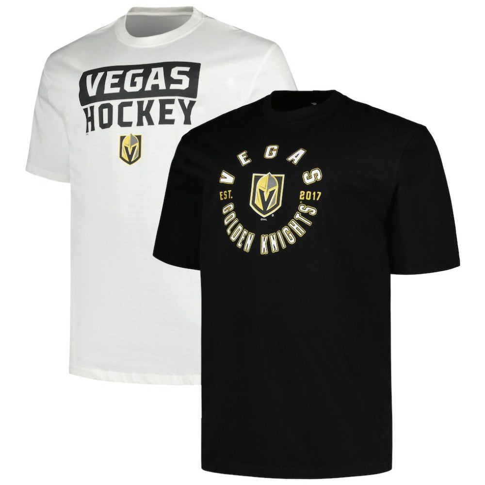 NHL Vegas Golden Knights Fanatics Big & Tall 2-Pack T-Shirt Set