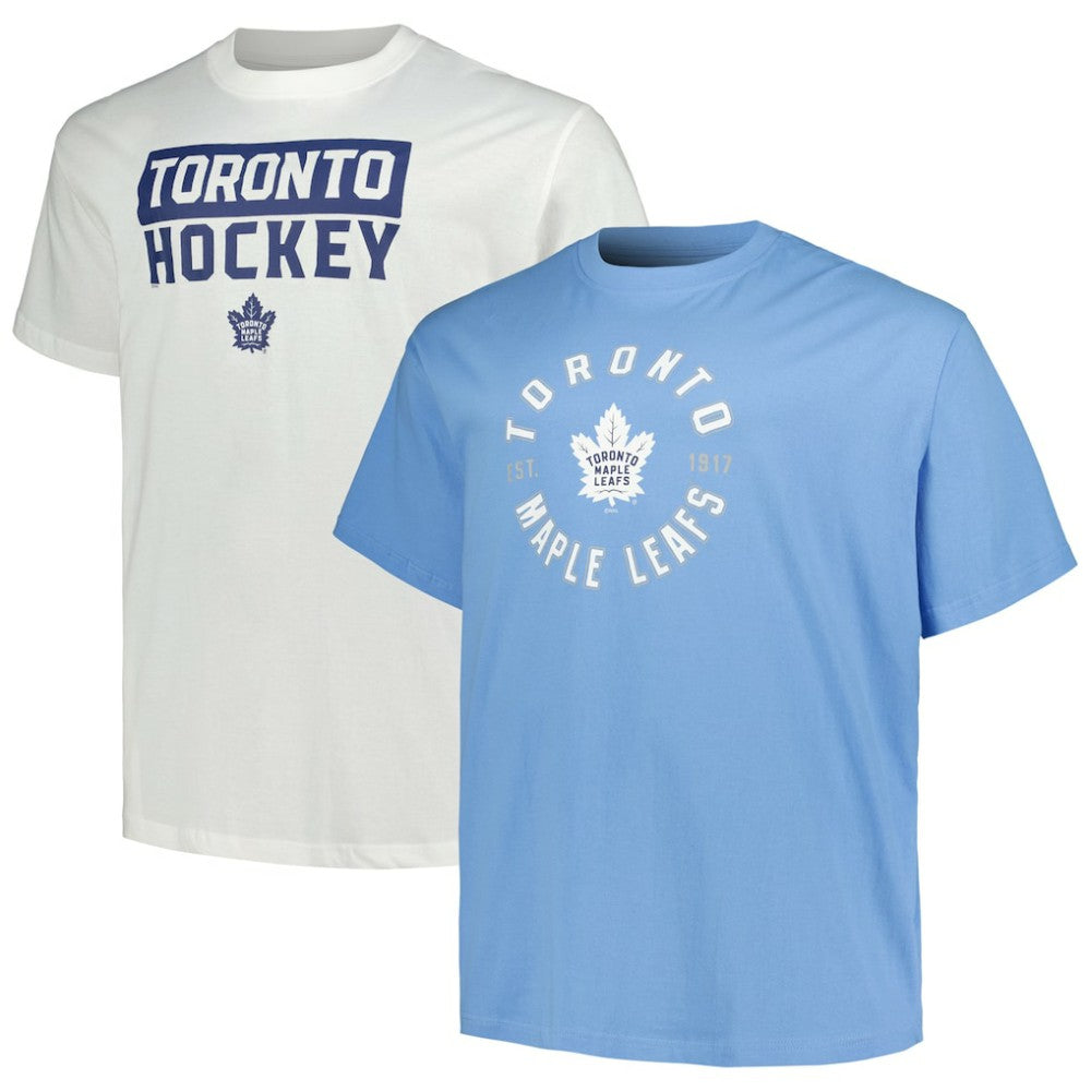 NHL Toronto Maple Leafs Fanatics Big & Tall 2-Pack T-Shirt Set