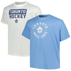 NHL Toronto Maple Leafs Fanatics Big & Tall 2-Pack T-Shirt Set