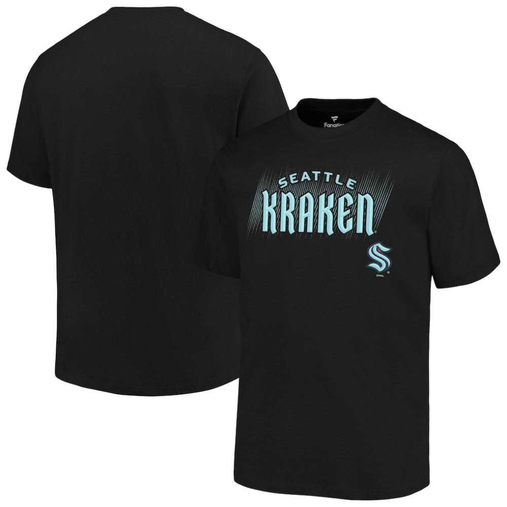NHL Seattle Kraken Fanatics Big & Tall Wordmark T-Shirt