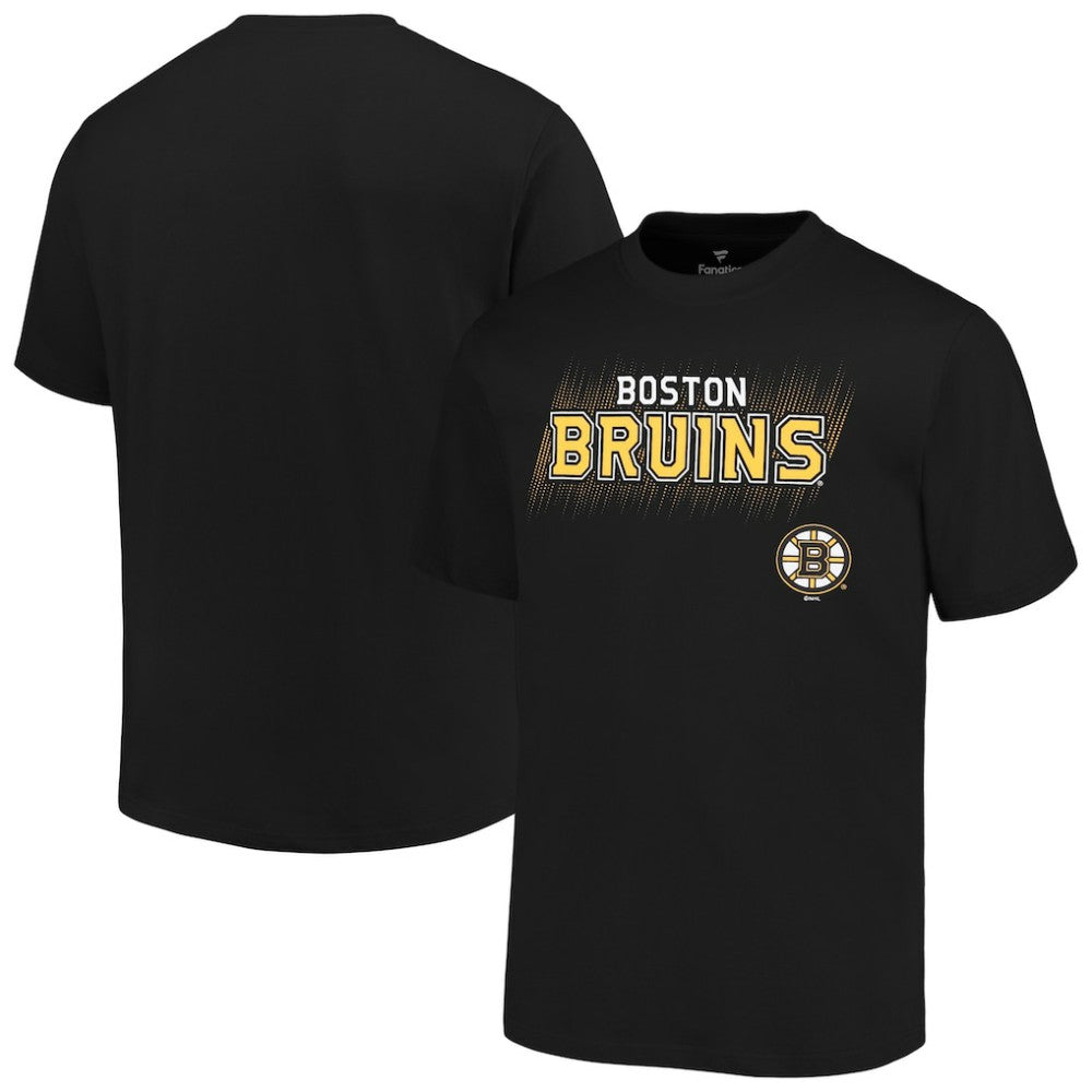 NHL Boston Bruins Fanatics Big & Tall Wordmark T-Shirt