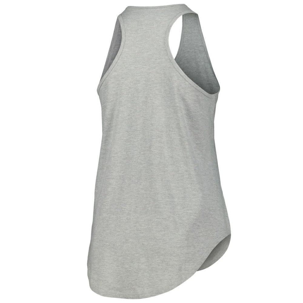 NHL Tampa Bay Lightning Fanatics Women's Plus Size Racerback Tank Top - Heather Gray