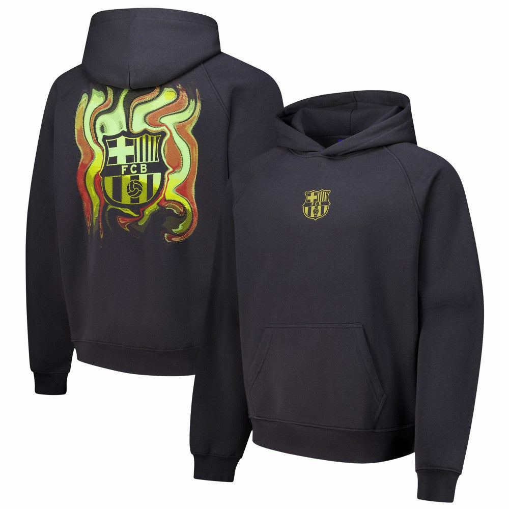 Barcelona Dream Oversized Hoodie Charcoal shop