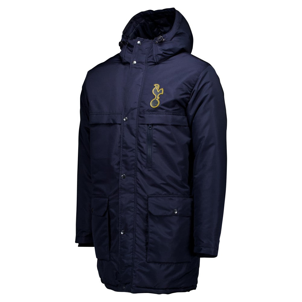 Tottenham Hotspur Winter Field Park Full-Zip Hoodie Jacket Navy