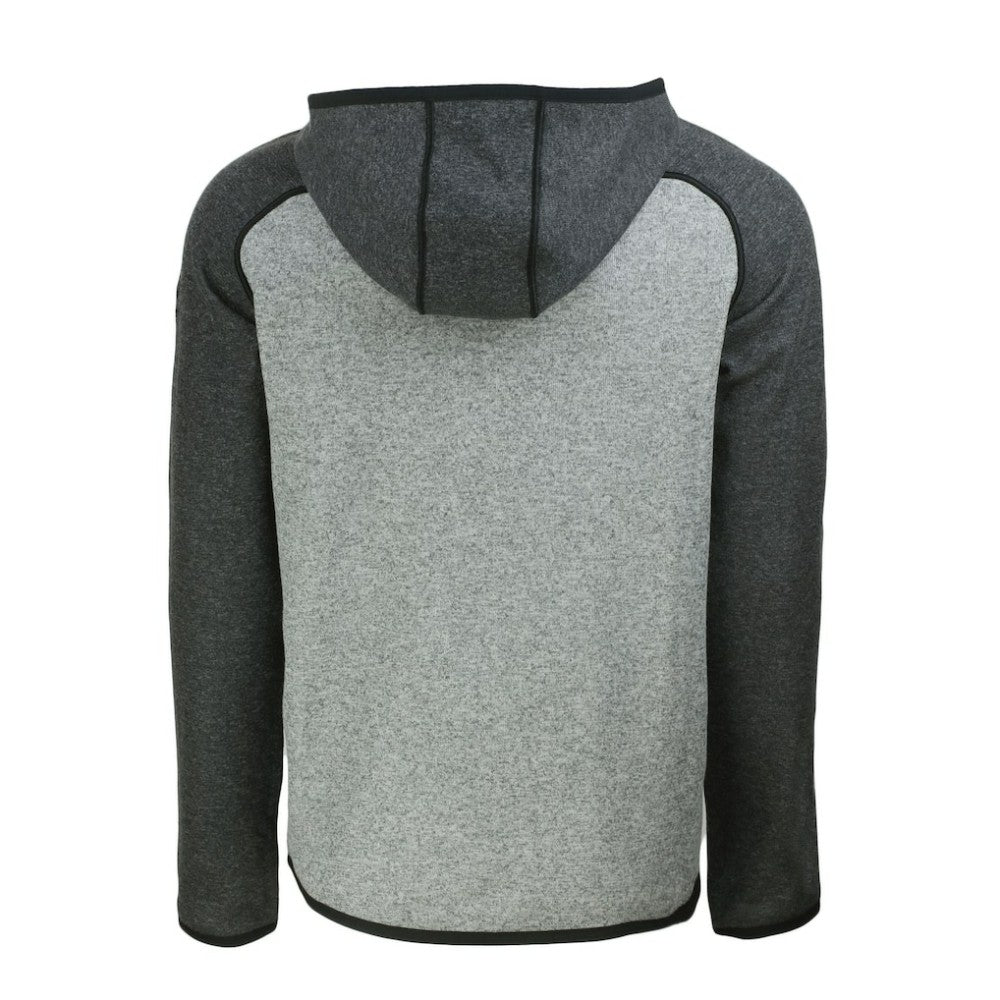 Baltimore Orioles Cutter & Buck City Connect Mainsail Full-Zip Hoodie - Heather Gray/Heather Charcoal Hoodies