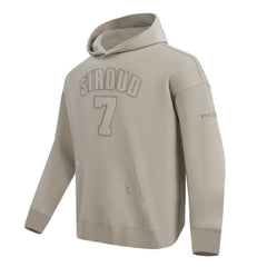 C.J. Stroud Houston Texans Pro Standard Player Name & Number Pullover Hoodie Tan