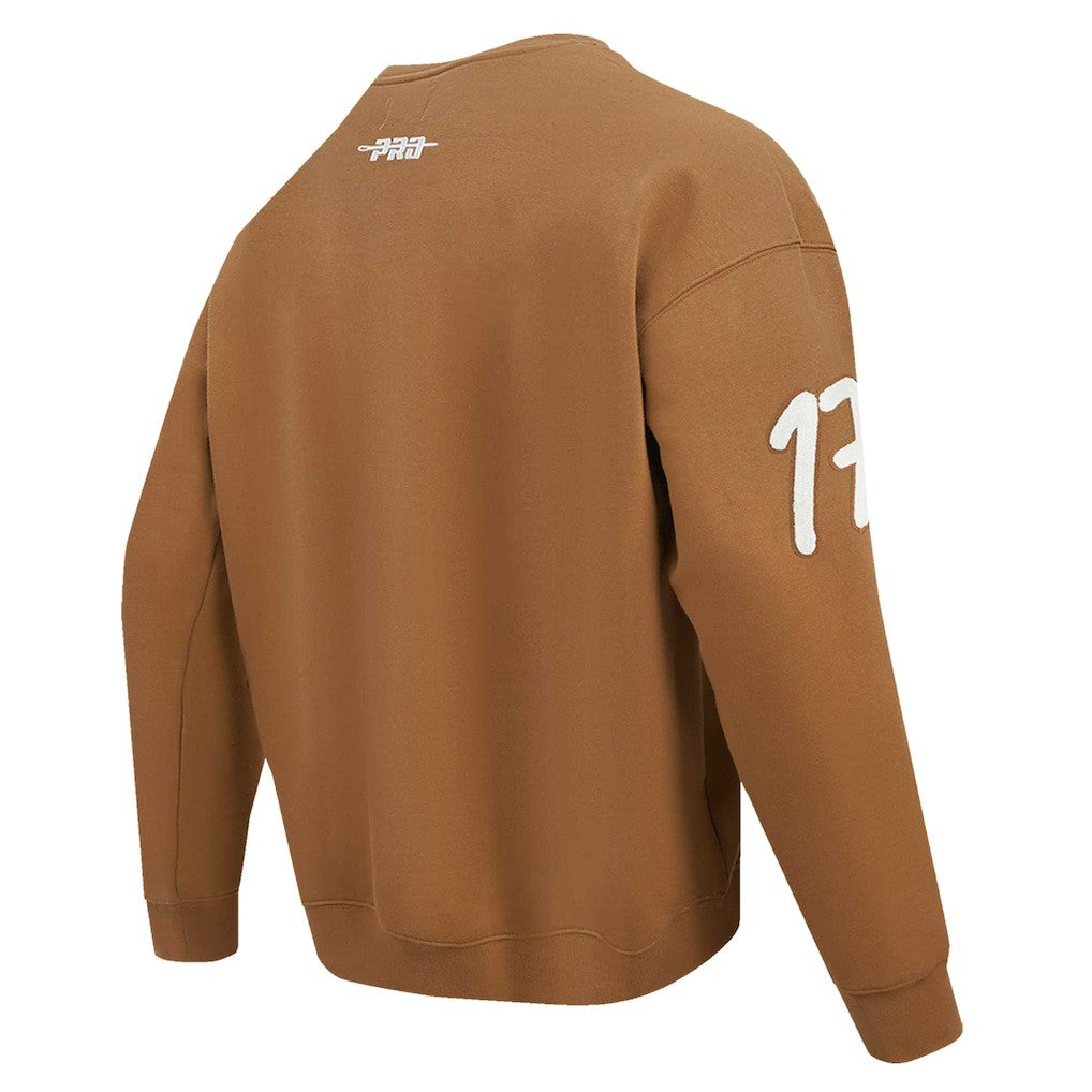 Josh Allen Buffalo Bills Pro Standard Pullover Crewneck Sweatshirt Brown