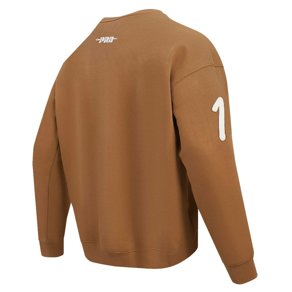 Jalen Hurts Philadelphia Eagles Pro Standard Pullover Crewneck Sweatshirt Brown
