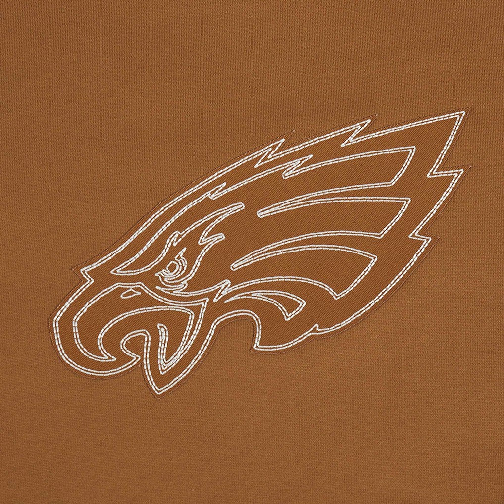 Jalen Hurts Philadelphia Eagles Pro Standard Pullover Crewneck Sweatshirt Brown