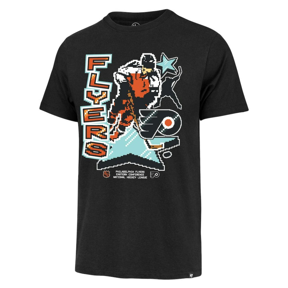 NHL Philadelphia Flyers '47 Lamp Lighter Franklin T-Shirt - Black