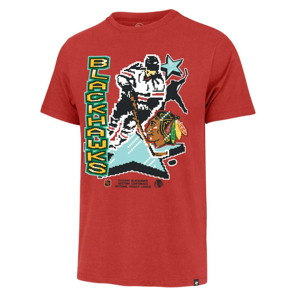 NHL Chicago Blackhawks '47 Lamp Lighter Franklin T-Shirt - Red