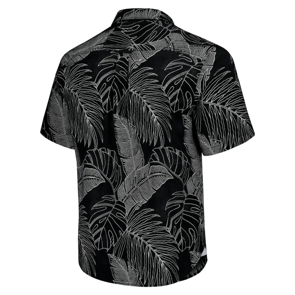 Las Vegas Raiders Sport Vine Line Button-Down Shirt Black