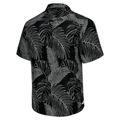 Las Vegas Raiders Sport Vine Line Button-Down Shirt Black