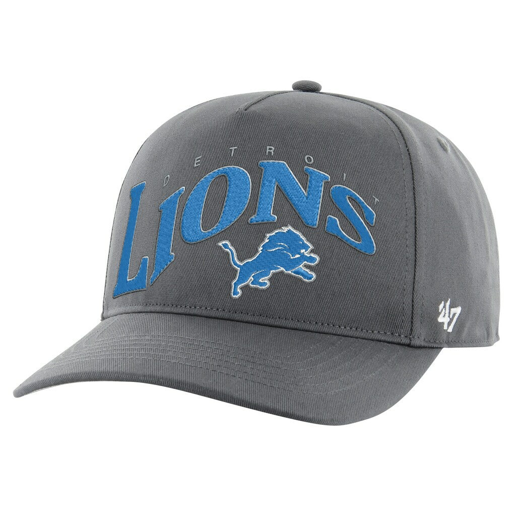 Detroit Lions '47 Wave Hitch Adjustable Hat Charcoal