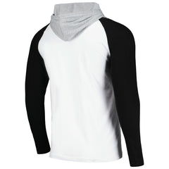 Sacramento Kings Stadium Essentials Unisex Terrace Long Sleeve Hooded T-Shirt White