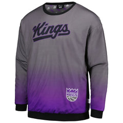 Sacramento Kings Stadium Essentials Unisex Full Capacity Reversible Pullover Sweatshirt Purple/Gray