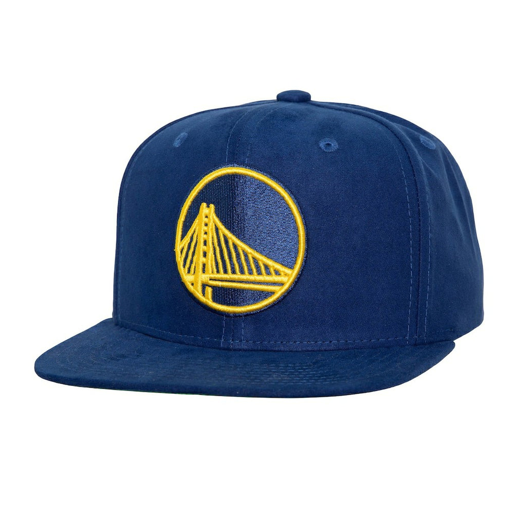 Golden State Warriors Sweet Suede Snapback Hat Royal