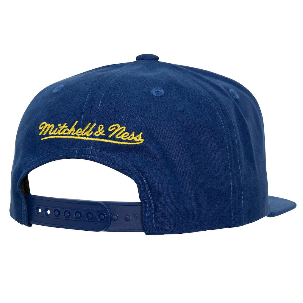 Golden State Warriors Sweet Suede Snapback Hat Royal