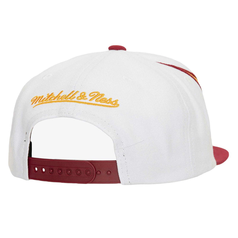 Miami Heat Waverunner Snapback Hat White/Red