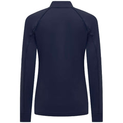 NHL Winnipeg Jets Levelwear Women's Kinetic Insignia Core Quarter-Zip Pullover Top - Navy